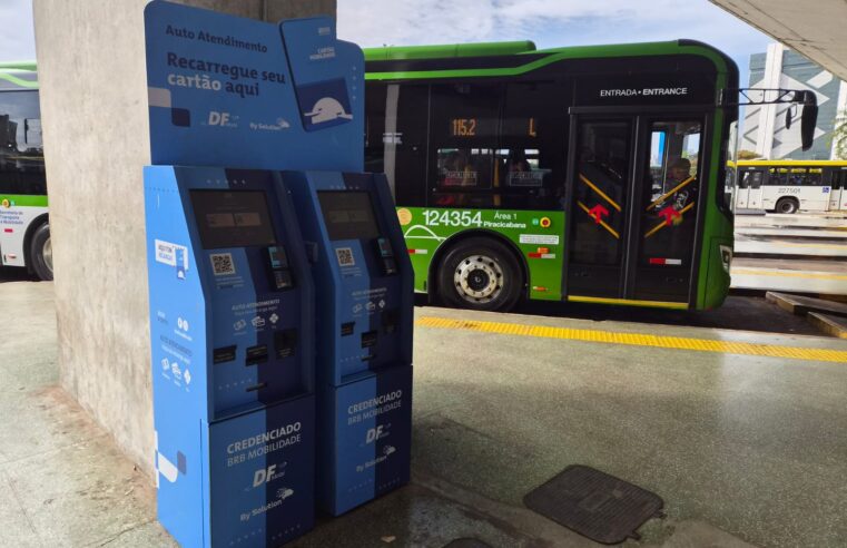 Totens ampliam recarga do Cartão Mobilidade no DF