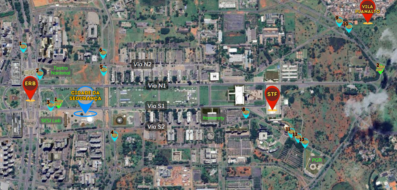 Trânsito em Brasília muda para desfile de 7 de Setembro e air show