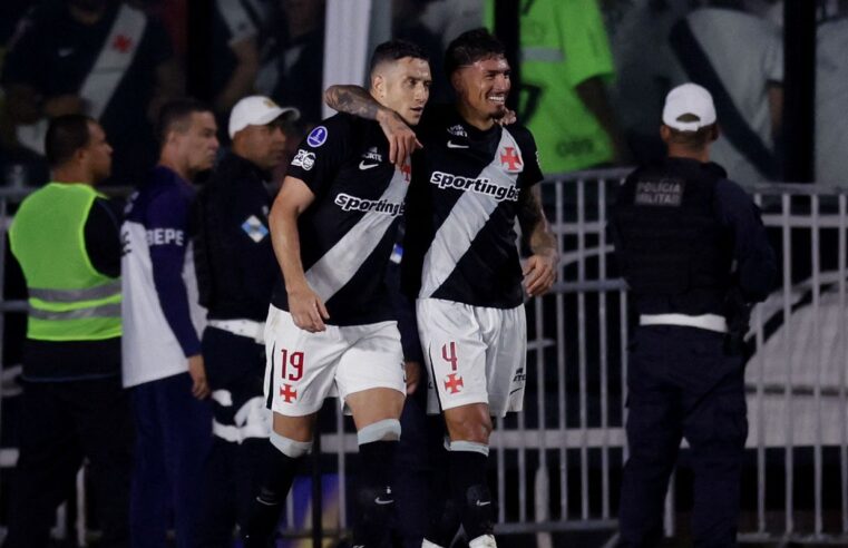Vasco mantém possibilidade de final brasileira na Copa Sul-Americana