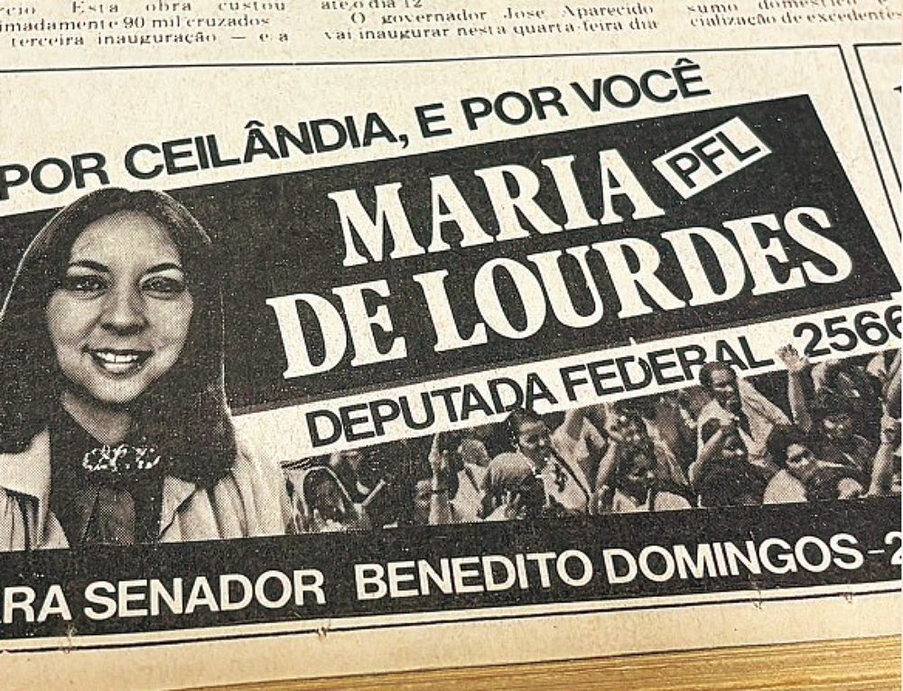 A candidata de todas as eleições