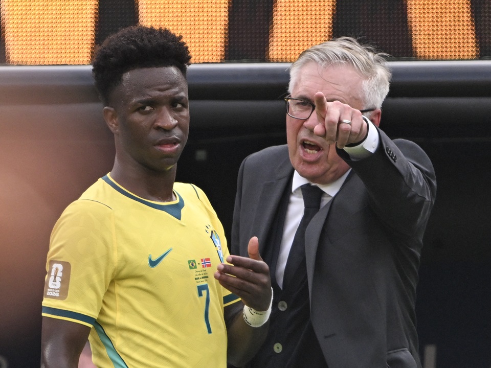 Ancelotti aposta em Vini e na juventude para amistosos contra Japão e Singapura