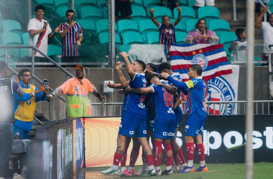 Bahia vence o São Paulo por 3 a 2 e assume a sexta posição no Brasileirão