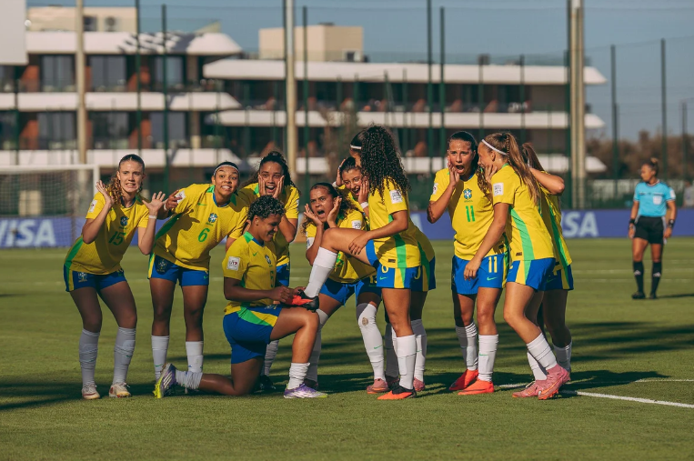Brasil enfrenta a Polônia pelas oitavas da Copa do Mundo Feminina Sub-17