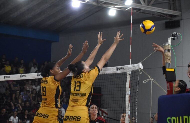 Brasília Vôlei perde em casa para Sesc Flamengo, líder da Superliga 