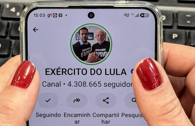 Campanha registra canal Exército do Lula na Justiça Eleitoral