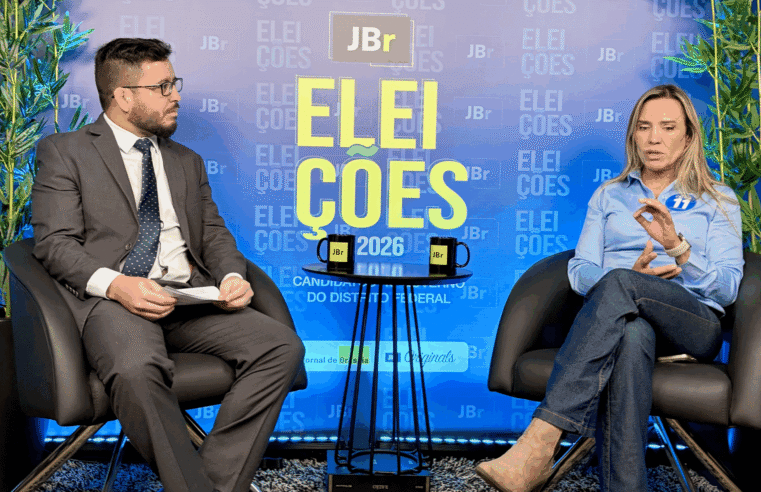Celina Leão abre segunda sabatina do Jornal de Brasília; assista ao vivo