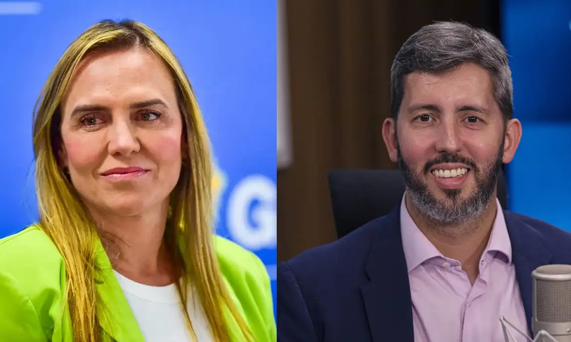 Celina Leão e Leandro Grass votam no segundo turno para o Governo do DF