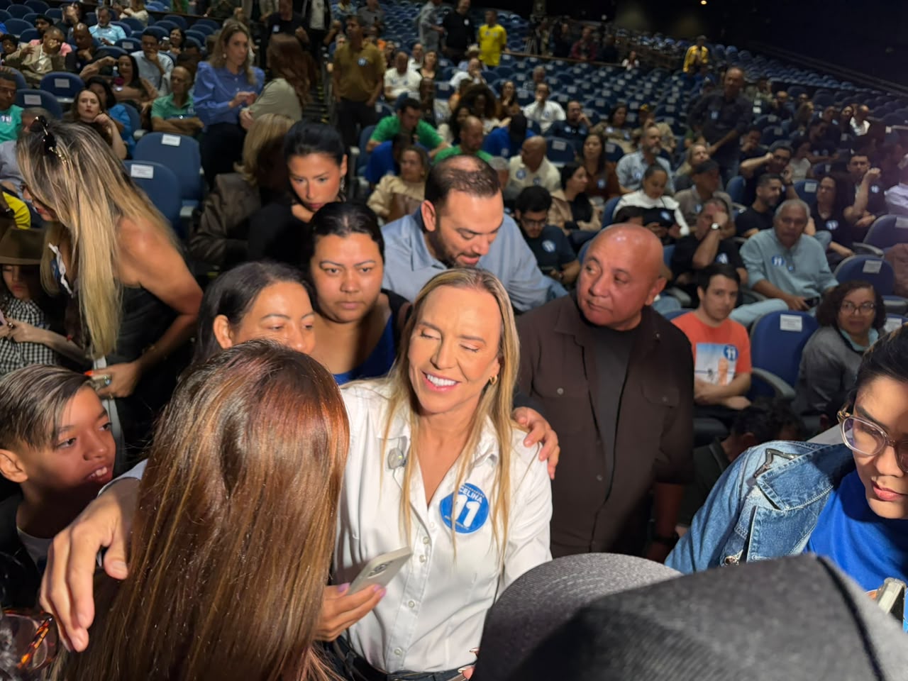 Celina diz que segundo turno será para “desfazer as mentiras” do PT