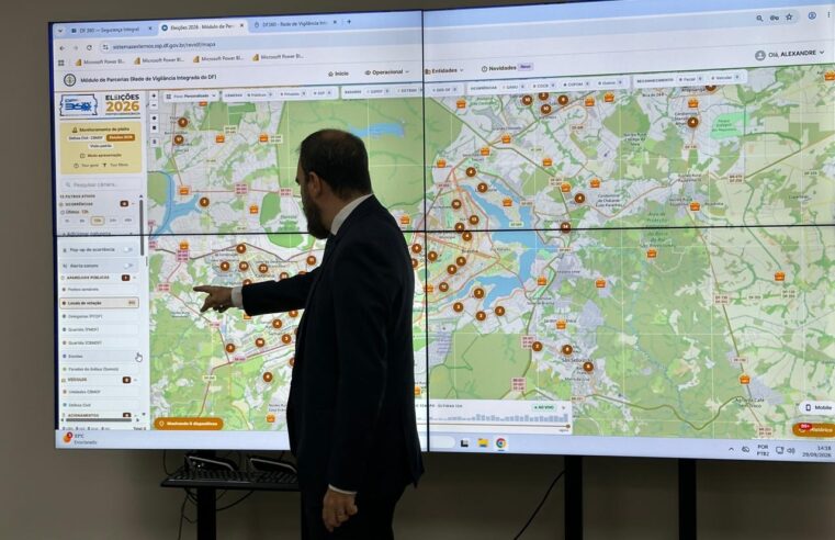 DF 360 permite integrar câmeras particulares à rede de segurança pública