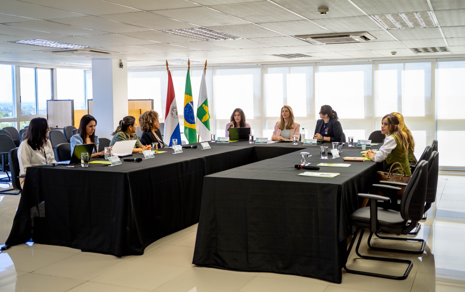 DPDF e Defensoria do Paraguai se reúnem em Brasília para trocar experiências sobre a garantia de direitos