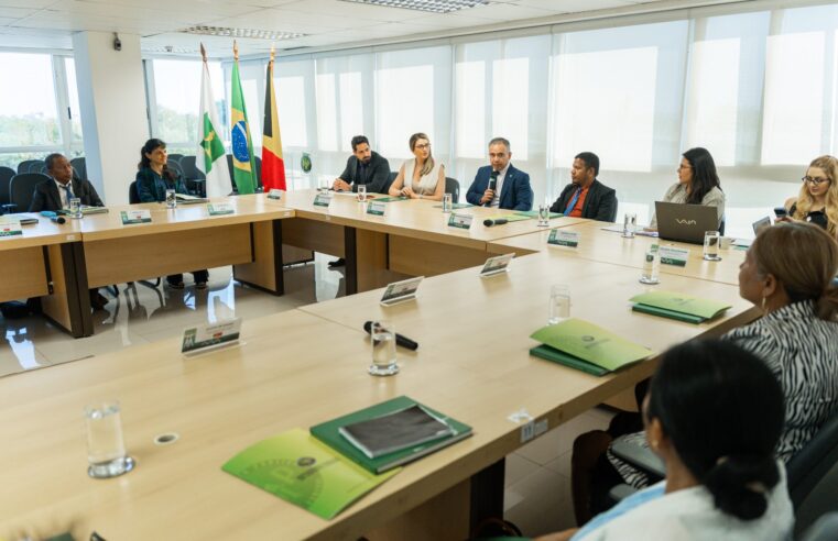 DPDF recebe delegação da Defensoria Pública de Timor-Leste para intercâmbio institucional