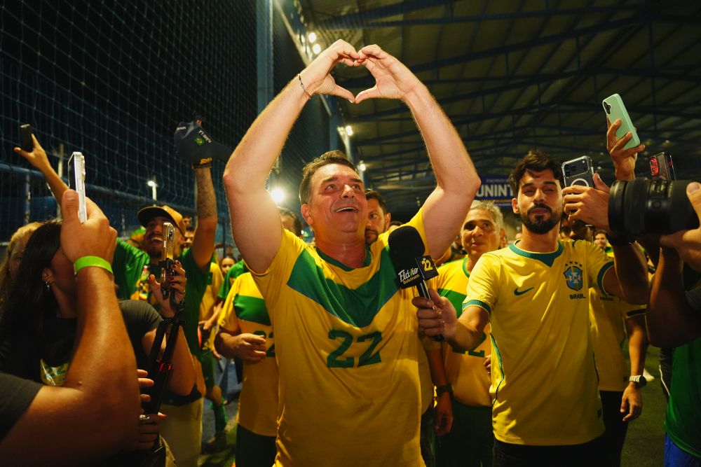 Datafolha no DF: Flávio tem 55% dos votos válidos e lidera sobre Lula