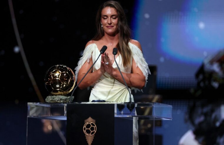 Espanhola Alexia Putellas conquista a Bola de Ouro de 2026
