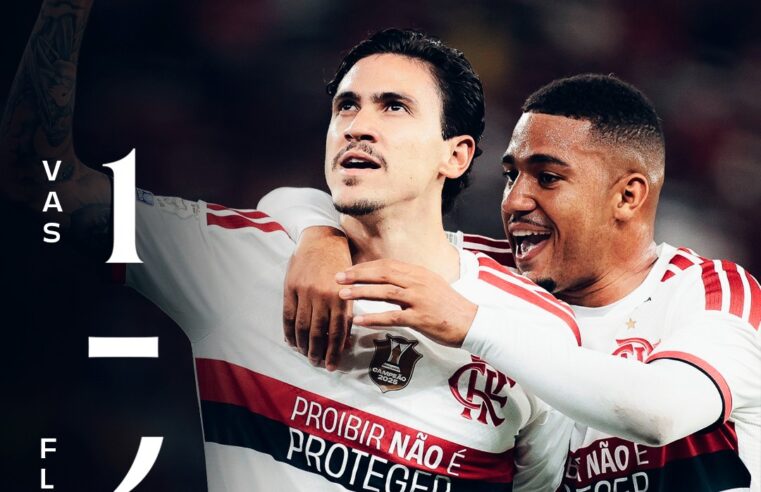 Flamengo vence Vasco, chega aos 73 pontos e amplia liderança