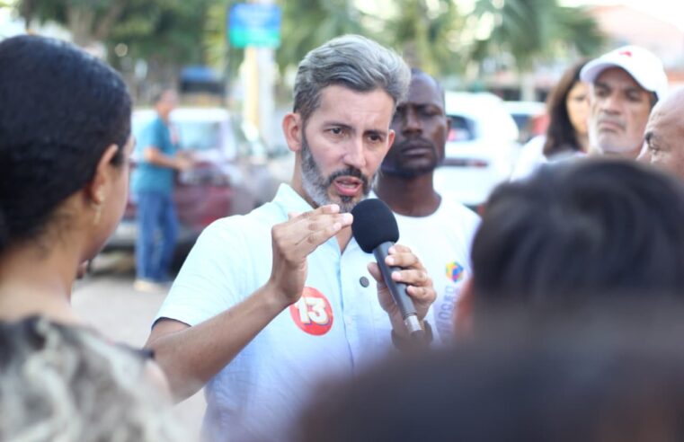 Grass apresenta propostas para saúde, comércio e transporte no Recanto das Emas