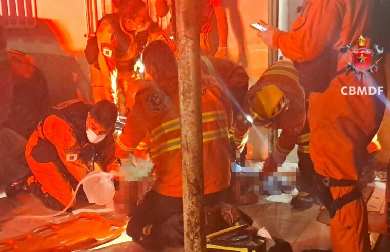 Homem é reanimado após sofrer parada cardiorrespiratória no Núcleo Bandeirante