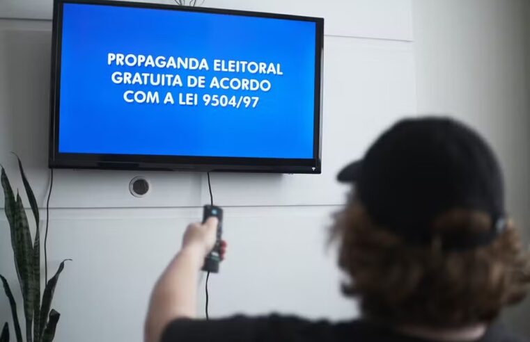 Horário eleitoral gratuito na TV e no rádio volta no dia 9