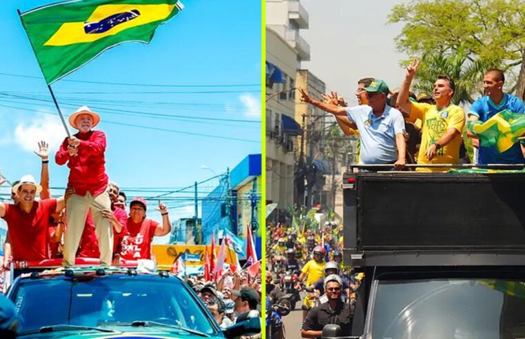 Lula faz comício em Natal e Flávio participa de moto-carreata no Rio