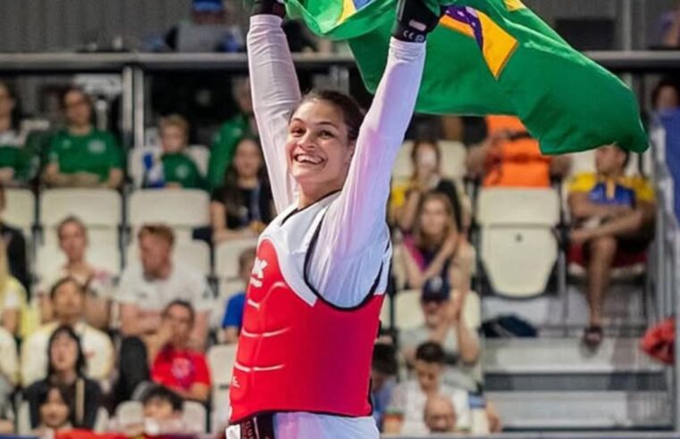 Maria Clara Pacheco é ouro em 3ª etapa do Grand Prix de taekwondo