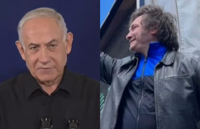 Milei exalta Netanyahu e afirma que Argentina e Israel continuarão aliados