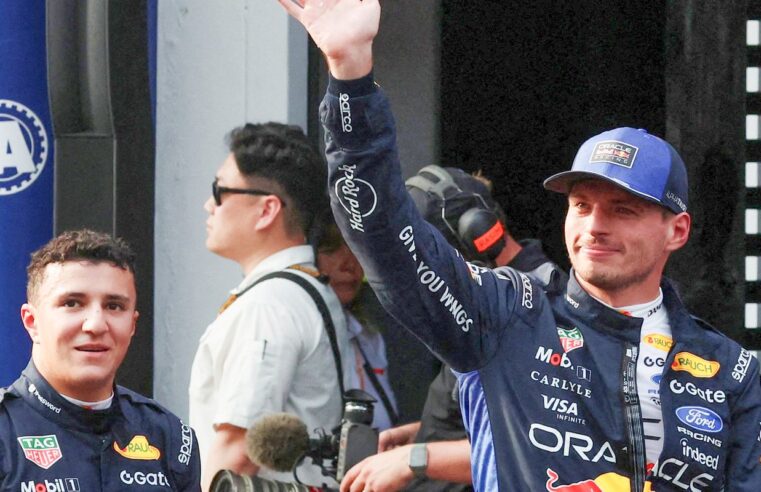 Na Malásia, Verstappen faz sua primeira pole position da temporada