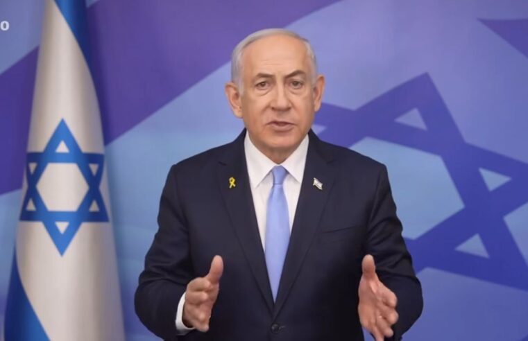Netanyahu liga para Flávio e diz querer “renovar a profunda amizade” com o Brasil