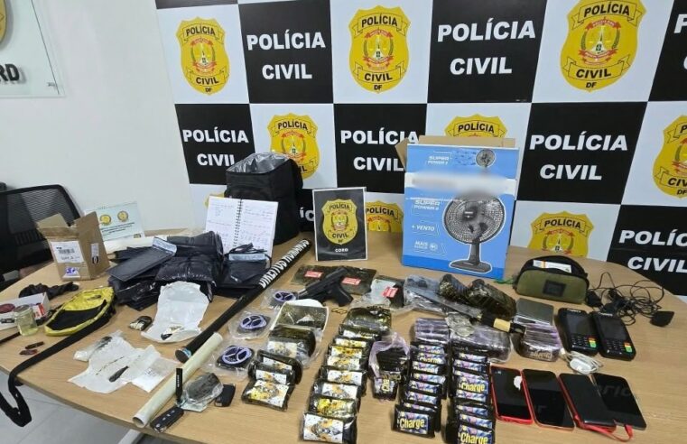 PCDF prende homem com 10 kg de haxixe que seria vendido por delivery no DF