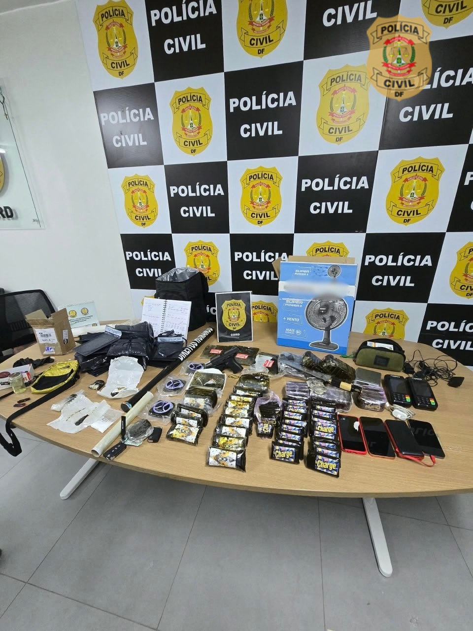 PCDF prende homem com 10 kg de haxixe que seria vendido por delivery no DF