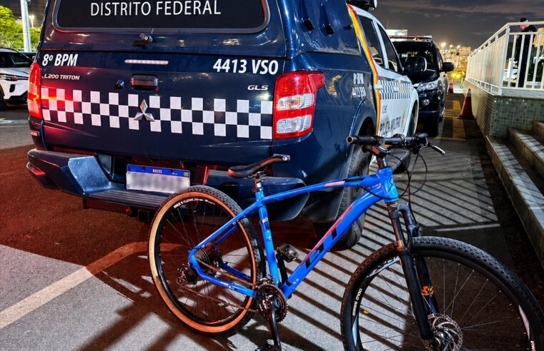 PM apreende adolescente e recupera bicicleta roubada em Ceilândia