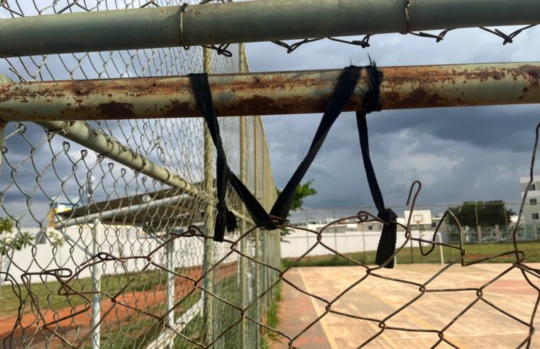 Quadras públicas do DF enfrentam desafios de manutenção