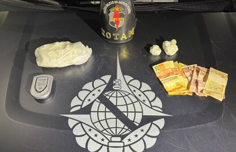 ROTAM apreende mais de 500 gramas de cocaína e haxixe em Ceilândia