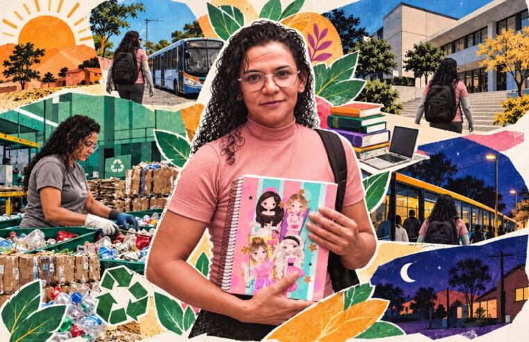 Trabalhadoras de cooperativa de reciclagem em Ceilândia chegam à faculdade e despertam consciência ambiental