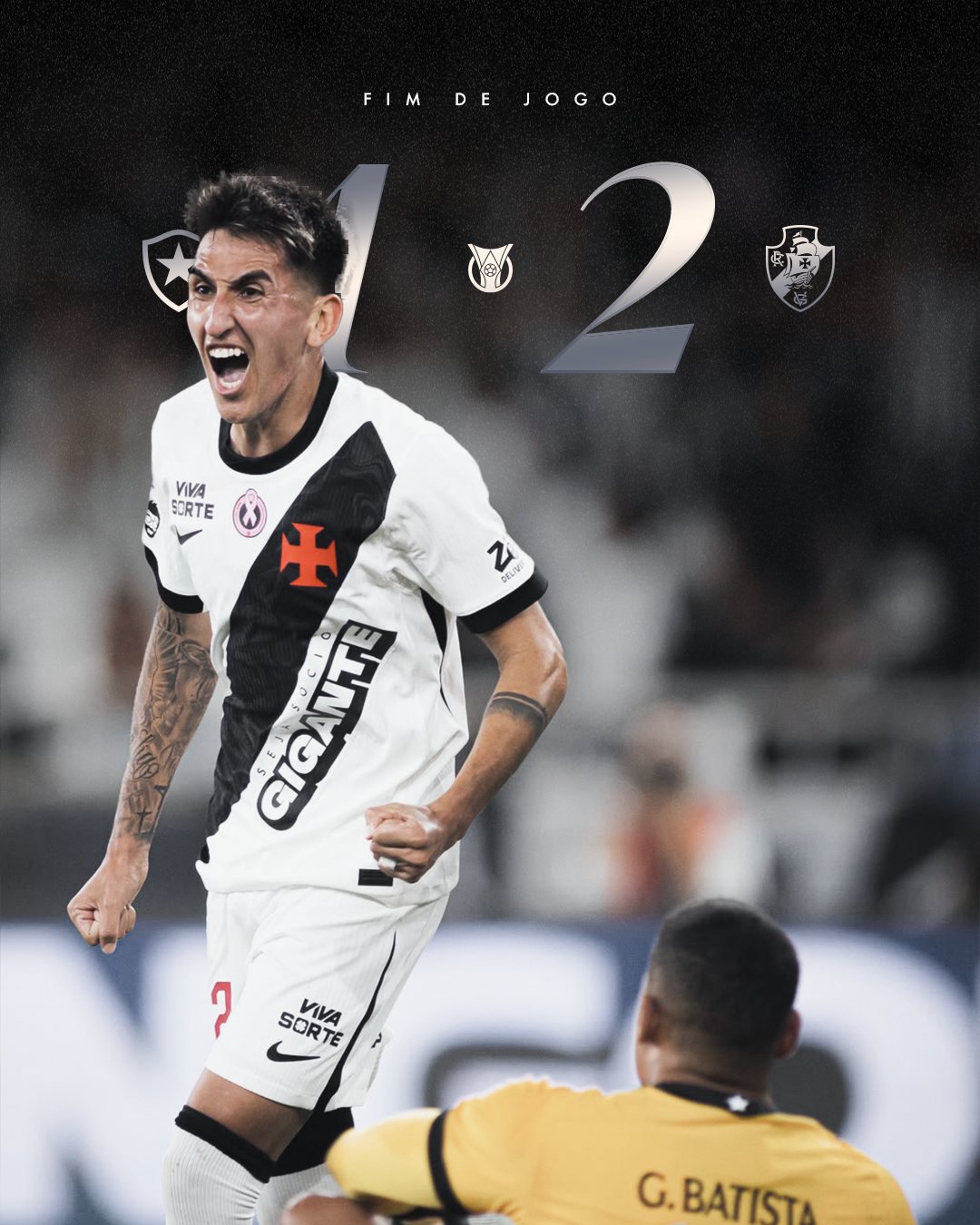 Vasco bate Botafogo em jogo caótico com desmaio e impedimentos milimétricos